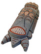 masque sculpture maya