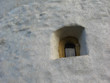 window in a tower
