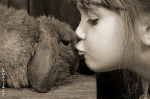 Photo: bunny kisses bunny kisses