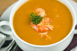 seafood soup close up