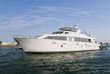 docked yacht