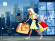shopping girl