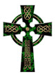 cross from a green marble cross from a green marble