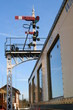 vintage railway signals & carriage