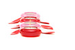 red and pink candles