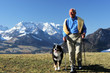 mann mit hund