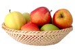 apples in basket