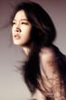 windblown asian beauty
