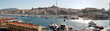 panoramique 130° du vieux port de marseille