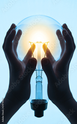 bulb blue