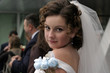 young bride in a veil