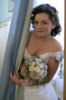 bride with a bouquet bride with a bouquet