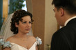 conversation of the groom and the bride