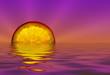 orange sunset
