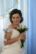 bride with a bouquet