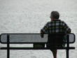 Photo: a bench by hte water a bench by hte water