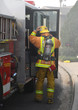 Photo: preparing to fight fire preparing to fight fire