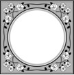 pansy square frame grays pansy square frame grays