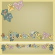 ivy frame and border ivy frame and border