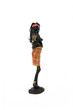 figurine of the woman with a jug on a white background