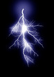 lightning _isolated_blue