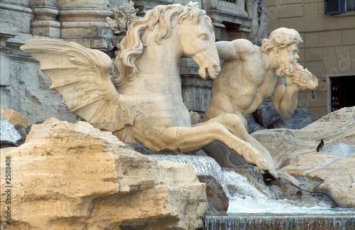 "cheval marin" et triton