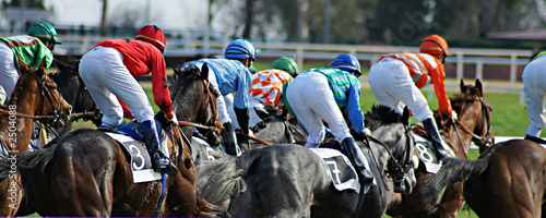 Photo: dans la course dans la course