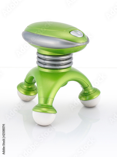 Photo: relaxing massage (isolated) relaxing massage (isolated)