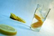 water and lemon