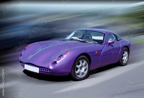 Sport Cars on Purple Sports Car From Ron Downey  Royalty Free Stock Photo  2510692