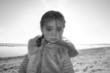 imogen on beach