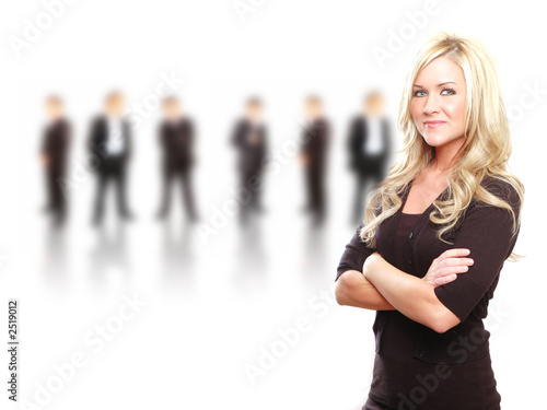Photo: business team business team