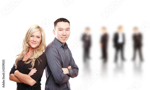 Photo: business team business team