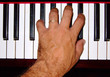 playing the piano