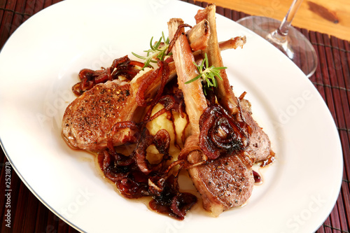 Photo: lamb cutlets lamb cutlets