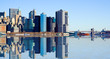 lower manhattan and brooklyn bridge