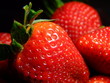strawberry`s on black 4