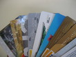 a pile of cardz.,