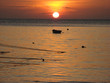couché de soleil aux maldives