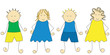 cartoon children