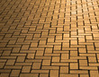 pavement in dusk lighting