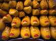 yellow wooden shoes from holland