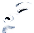 Beautiful girlr - sleeping. close-up