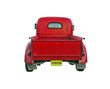 old red american truck