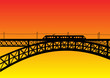 bridge with metro