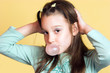 Photo: girl and his bubble girl and his bubble