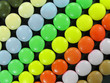 multicolored candies.