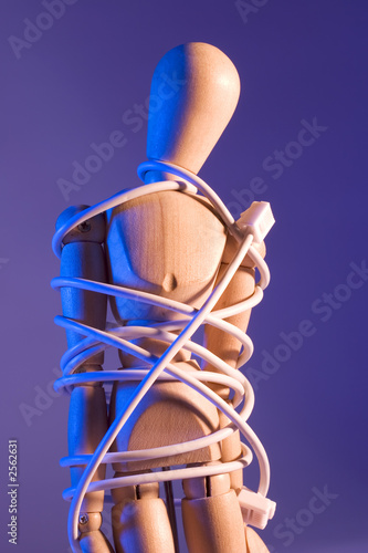 Photo: tangled in technology tangled in technology