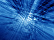 blue cyberspace