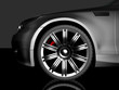 car wheel close up